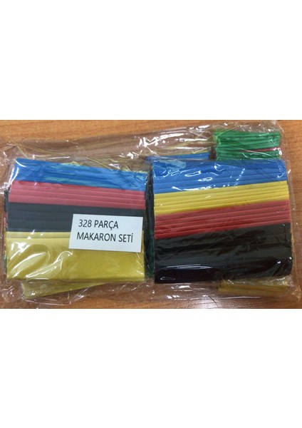 Makaron 328 Parça Renkli Set 5 Metre