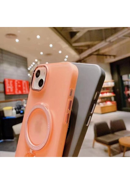 Iphone 13 Stantlı Buzlu Sert Magsafe Kapak indirimleri