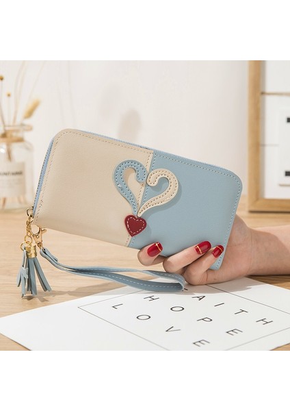 Bayanlar Uzun Bayanlar Fermuar Dikiş Tüm Maç El Cüzdanı Cep Telefonu Çantası (Yurt Dışından)