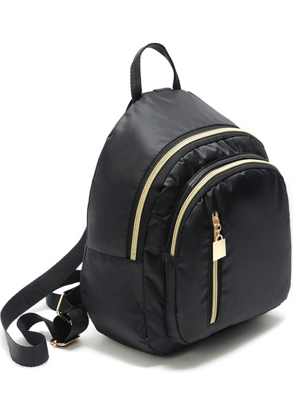 Kore Tarzı Kadın Sırt Çantası Siyah Sırt Çantası Öğrenci Okul Çantası (Yurt Dışından) fiyatları