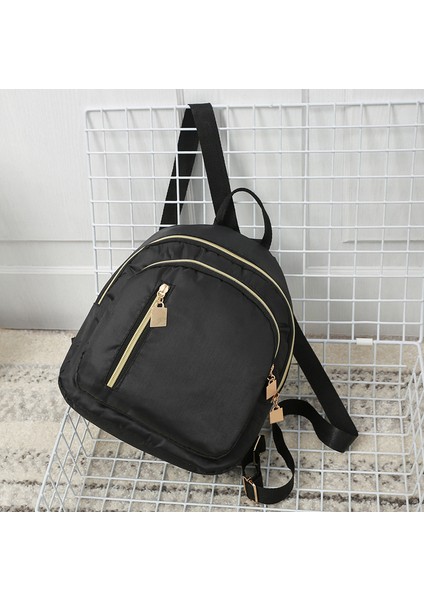Kore Tarzı Kadın Sırt Çantası Siyah Sırt Çantası Öğrenci Okul Çantası (Yurt Dışından) fırsatları