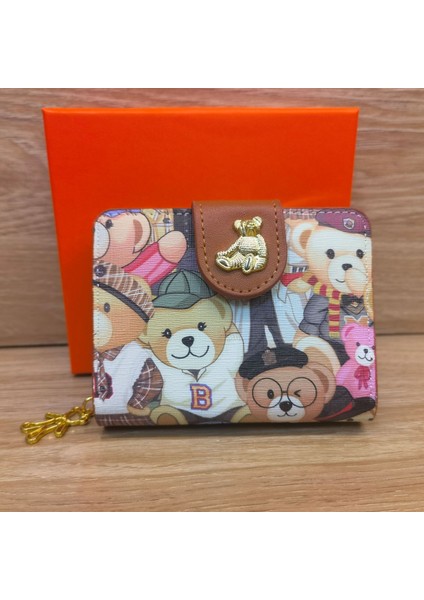 Vancanu Bear Kadın Çoklu Kart Kısa Cüzdanında %30 Indirim Sıfır (Yurt Dışından) fiyatları