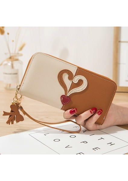 Bayanlar Uzun Bayanlar Fermuar Dikiş Tüm Maç El Cüzdanı Cep Telefonu Çantası (Yurt Dışından)