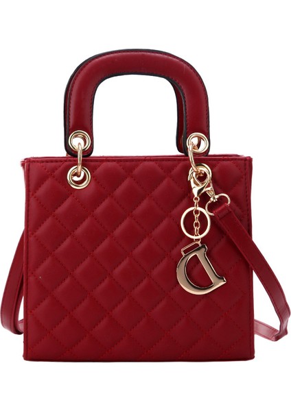 Yeni Moda Messenger Çanta Eşkenar Dörtgen Zincir Küçük Çanta (Yurt Dışından)