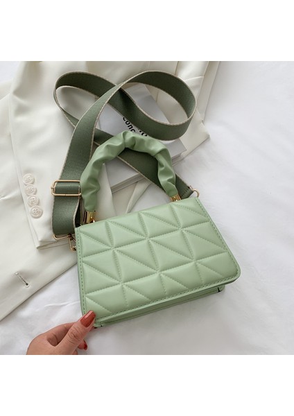 Yeni Moda Omuz Messenger Çanta Taşınabilir Küçük Kare Çanta (Yurt Dışından)