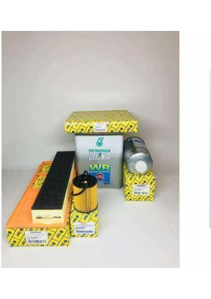 Orjınal Fiat Linea 1.3 Multijet Euro 4 Filtre Seti + 3.2 Lt Selenia 5W40 Motor Yağı Euro 4