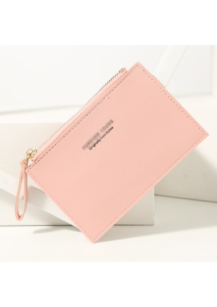 Basit Moda Klasik Düz Renk Fermuar Bayan Cüzdanı (Yurt Dışından) fiyatları