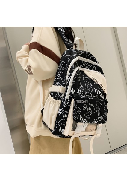 Ortaokul Öğrencileri ve Lise Öğrencileri Için Büyük Kapasiteli Moda Sırt Çantası (Yurt Dışından) fiyatları