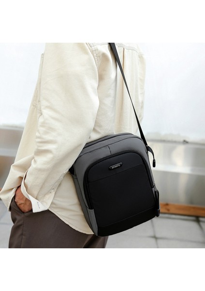 Omuz Çantası Erkek Aşınmaya Dayanıklı Messenger Çanta Çok Fonksiyonlu Evrak Çantası Erkek Çantası (Yurt Dışından) fiyatları