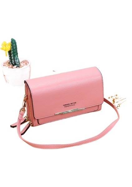 Bayanlar Cüzdan Çok Fonksiyonlu Omuz Çantası Debriyaj Bozuk Para Cüzdanı (Yurt Dışından) fiyatları