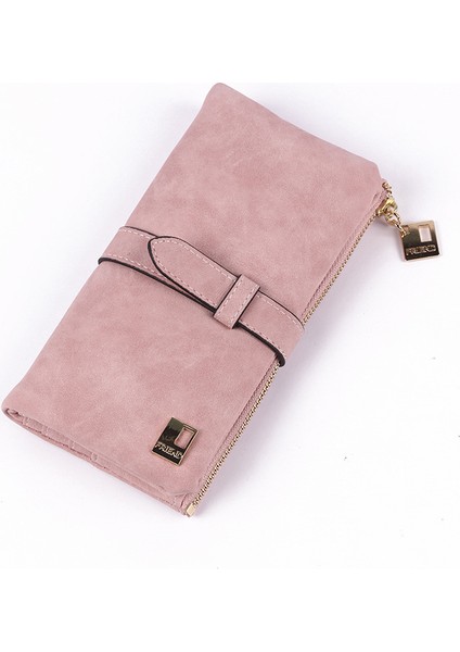 Moda Retro Buzlu Kadın Orta Boy Çoklu Kart Cüzdanı (Yurt Dışından)