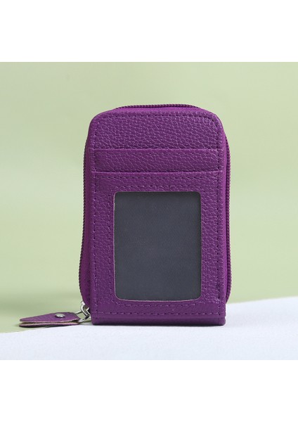 Kartlık Bayan Cüzdan Kısa Büyük Kapasiteli Çoklu Kart Küçük Cüzdan (Yurt Dışından)