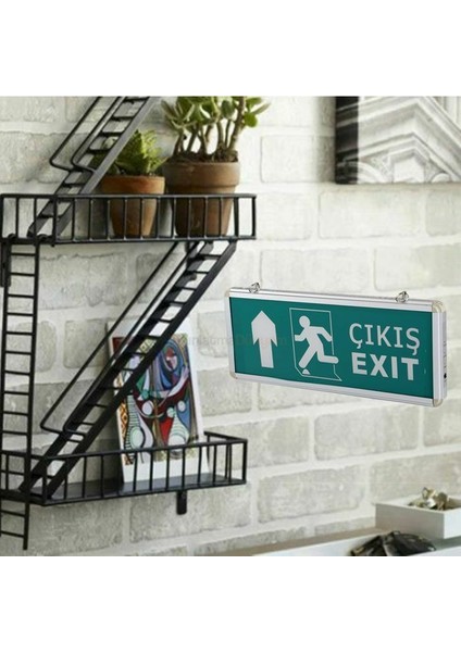 CT-9174 Yukarı Exit Çıkış Levhası Şarjlı Ledli fiyatları