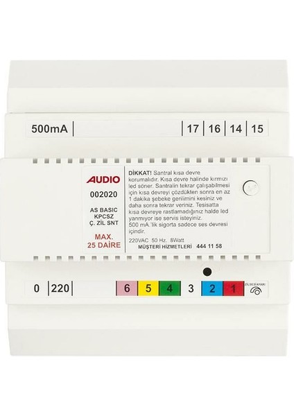 AS-2020 Kapıcısız 2 Melodi Santral