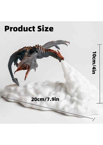 Ateş Soluyan Ejderha Lambası, Ateş Ejderhası Lambası, 3D Ejderha Işığı, Yetişkinler Için Ejderha Lambaları, Yatak Odaları Için Ejderha Gece Lambası, Masa Ejderhası Hediyesi, LED Iş (Yurt Dışından)
