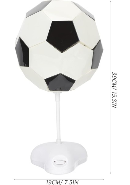 Ofis Dekoru Futbol Dıy Başucu Lambası 3D Futbol Gece Lambaları LED Futbol Masa Lambaları Okuma Başucu Işıkları Fan Erkekler Kızlar Için Doğum Günü Hediyesi Futbol Başucu Lambası He (Yurt Dışından) fiyatları