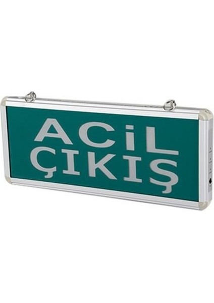 CT-9176 Acil Çıkış Levhası Şarjlı Ledli