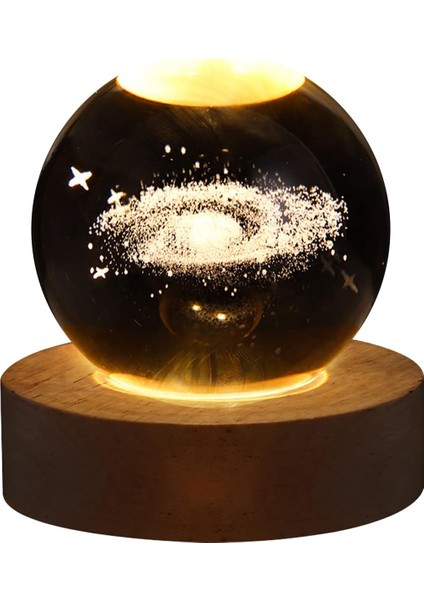 Çocuklar Için 3D Galaksi Kristal Küre Gece Lambası, Astronomi Gece Lambası, Yaratıcı 3D Parlayan Gezegensel Galaksi Astronot Topu Gece Şarj Edilebilir Başucu Gece Lambası Masa Üstü (Yurt Dışından) fırsatları