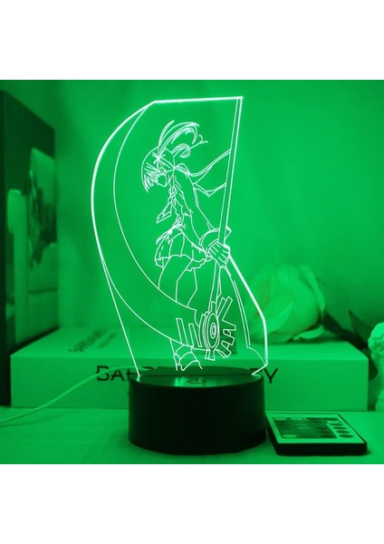 Testere Adam Hayranları Için 3D Gece Lambası-Optik Illüzyon LED Işıklar Uzaktan Kumanda ile 16 Renk Değişimi, Akı Hayakawa Anime Figürü Oyuncak Lamba Çocuklar Için Noel Hediyesi (S (Yurt Dışından) fiyatları