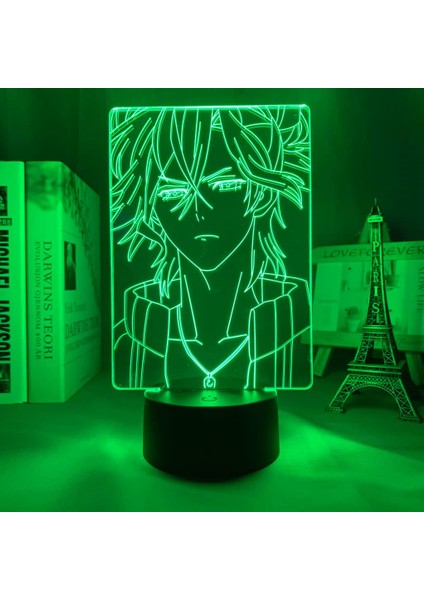 Anime Diabolik Aşıklar Şekil 3D Gece Işığı Çocuklar Hayranları Için, Uzaktan Kumanda ile Değişen 16 Renk, Çocuk Odası Dekoru, Yuma Mukami Şekil Manga Illusion LED Oyuncak Lamba Kız (Yurt Dışından) modelleri