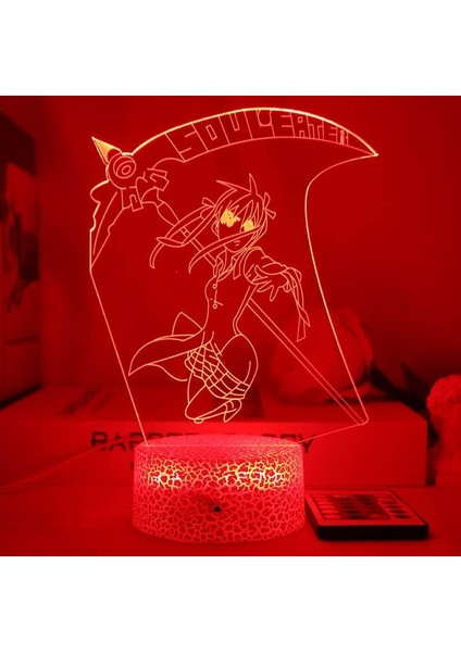 Testere Adam Hayranları Için 3D Gece Lambası-Optik Illüzyon LED Işıklar Uzaktan Kumanda ile 16 Renk Değişimi, Akı Hayakawa Anime Figürü Oyuncak Lamba Çocuklar Için Noel Hediyesi (Ç (Yurt Dışından) fırsatları