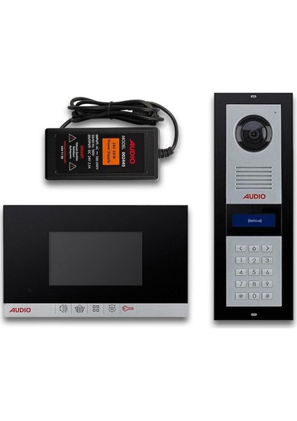 3002 30 Daire Görüntülü Şifreli Diafon Sistemi 4.3''