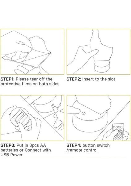 Anime 3D Resim Lambası Yatak Odası Için LED Gece Lambası Illusion Masa Lambası Çocuklar Için Manga Hediyesi Doğum Günü Ev Dekorasyonu Işık, Uzaktan Kumandalı A-7 Renk (Renk: Uzakta (Yurt Dışından) modelleri