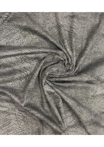 Yağlı Nubuk Gri Golf Desen Kaymaz Koltuk ve Çekyat Örtüsü 170*210 cm