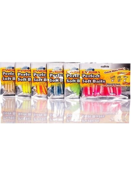Perfect Soft Baits Pallet Tail 5 cm (15'li Paket)