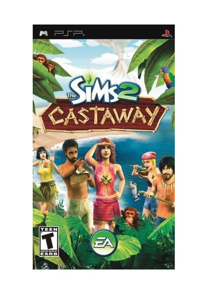 The Sims 2 Castaway Psp Oyun Psp Umd Oyun