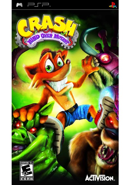 Crash Mind Over Mutant Psp Oyun Psp Umd Oyun Kutusuz