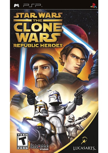 Pop Konsol Star Wars The Clone Wars Republic Heroes Psp Oyun Psp Umd Oyun Kutusuz