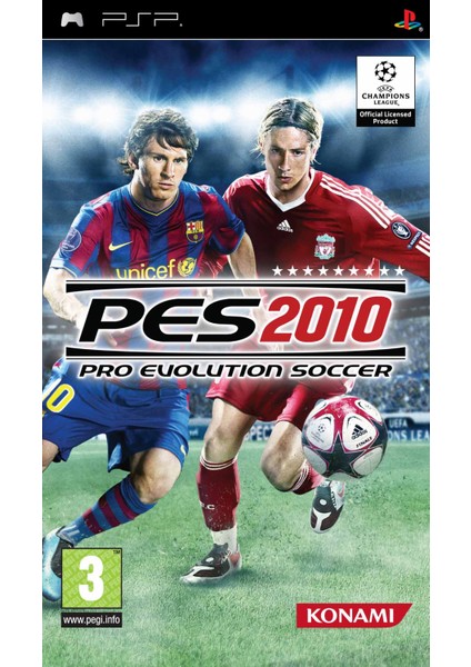 Pes 2010 Psp Oyun Psp Umd Oyun Kutusuz
