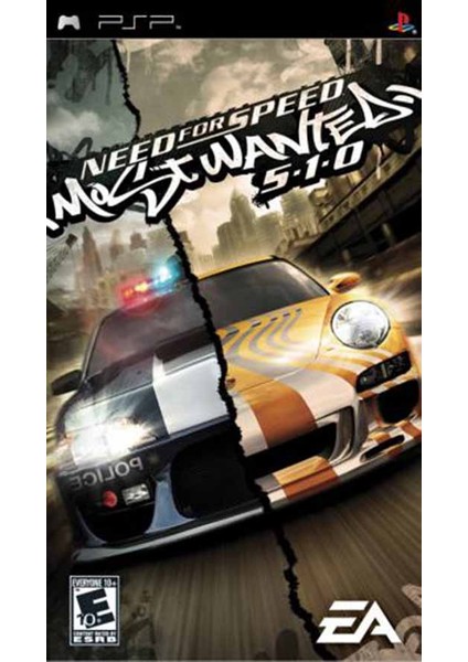 Need For Speed Most Wanted 5-1-0 Psp Oyun Psp Umd Oyun Kutusuz