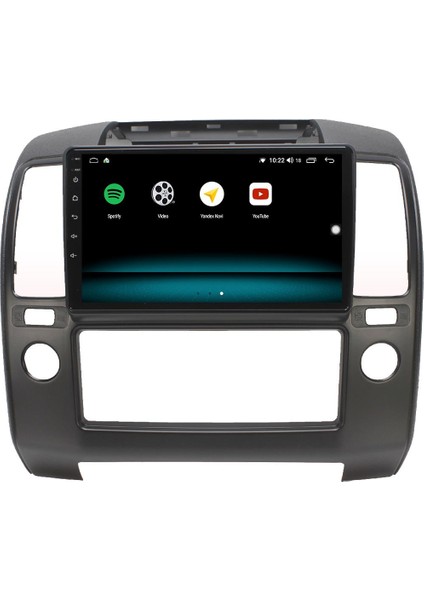 Nissan Navara Android 12 Multimedya Carplay 8gb Ram + 128GB HDD Navigasyon Ekran