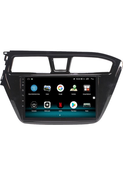 Hyundai I20 Android 12 Multimedya Carplay 8gb Ram + 128GB HDD Navigasyon Ekran