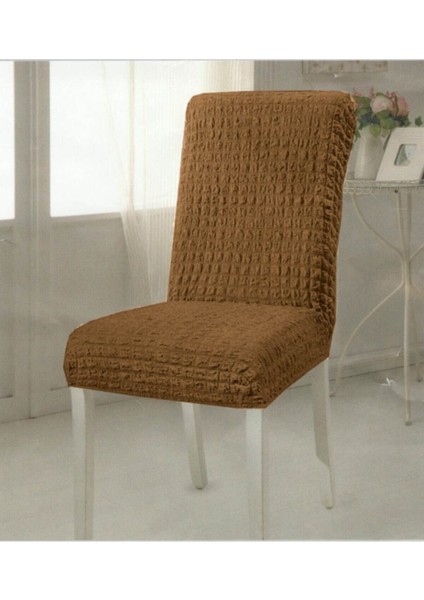 Esnek Yıkanabilir Bürümcük Sandalye Örtüsü Sandalye Kılıfı