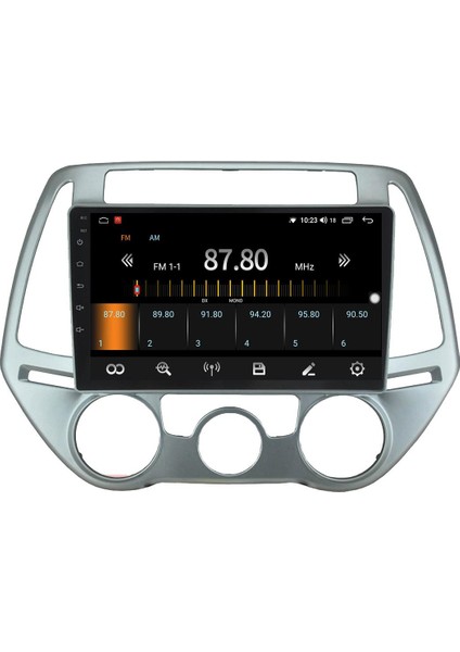 Hyundai I20 Android 12 Multimedya Carplay 8gb Ram + 128GB HDD Navigasyon Ekran fiyatları