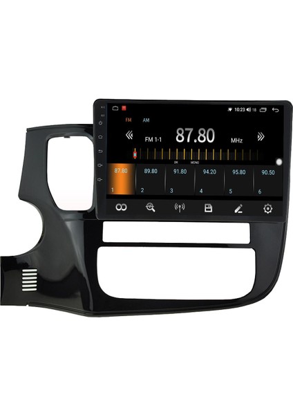 Mitsubishi Outlander Android 12 Multimedya Carplay 8gb Ram + 128GB HDD Navigasyon Ekran