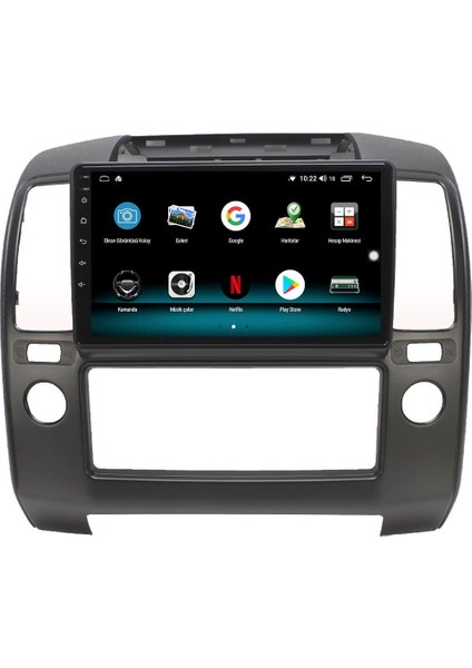 Nissan Navara Android 12 Multimedya Carplay 8gb Ram + 128GB HDD Navigasyon Ekran