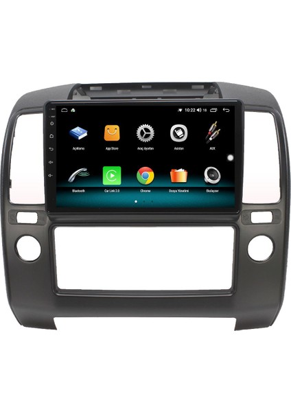 Nissan Navara Android 12 Multimedya Carplay 8gb Ram + 128GB HDD Navigasyon Ekran