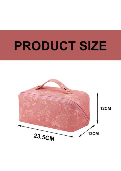 Saplı ve Ayırıcılı Büyük Kapasiteli Seyahat Kozmetik Çantası, D (Yurt Dışından) fiyatları