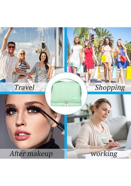 Kuru-Islak Yıkama Torbası Pu Kozmetik Saklama Çantası Kozmetik Çantası (Yurt Dışından) indirimleri