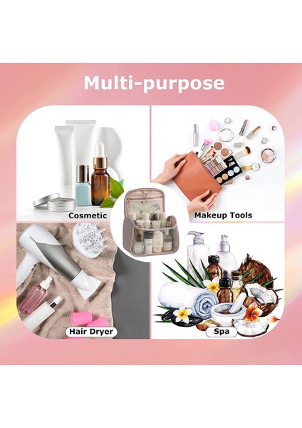 Şeffaf Kancalı Kozmetik Çantası Büyük Kapasiteli Taşıma Çantası, C (Yurt Dışından) indirimleri