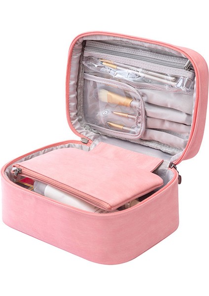 Büyük Basit Taşınabilir Seyahat Kozmetik Saklama Çantası B (Yurt Dışından)