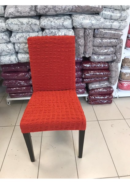 Kiremit Bürümcük Sandalye Örtüsü Sandalye Kilifi