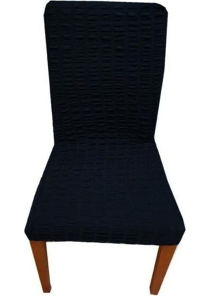 Bürümcük Sandalye Örtüsü 6 Adet Siyah