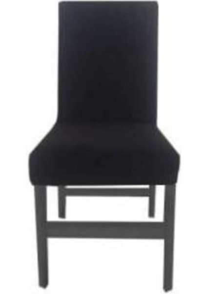 Bürümcük Sandalye Örtüsü 6 Adet Siyah fiyatları