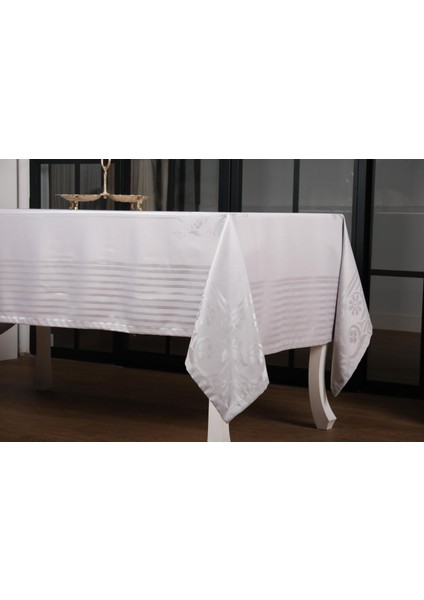Lida Lüx Jakar Bambu Kumaş Gri Masa Örtüsü 160X320 cm - 1262 fırsatları
