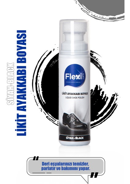 Flexi Care Spor Deri ve Kumaş Ayakkabı Boyası 75 ml